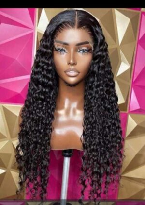 4 by 4 closure 22 inches Jerry curly human hair