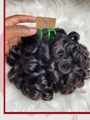 200gm human hair naked star curly