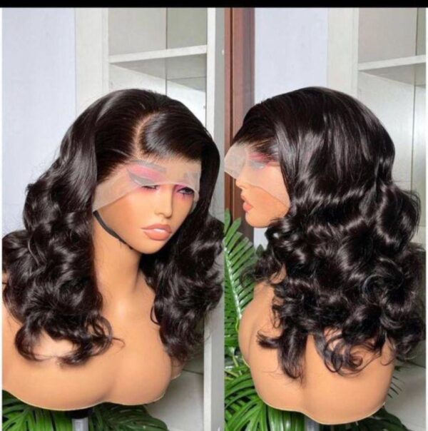 Both back and front blend hair bounce