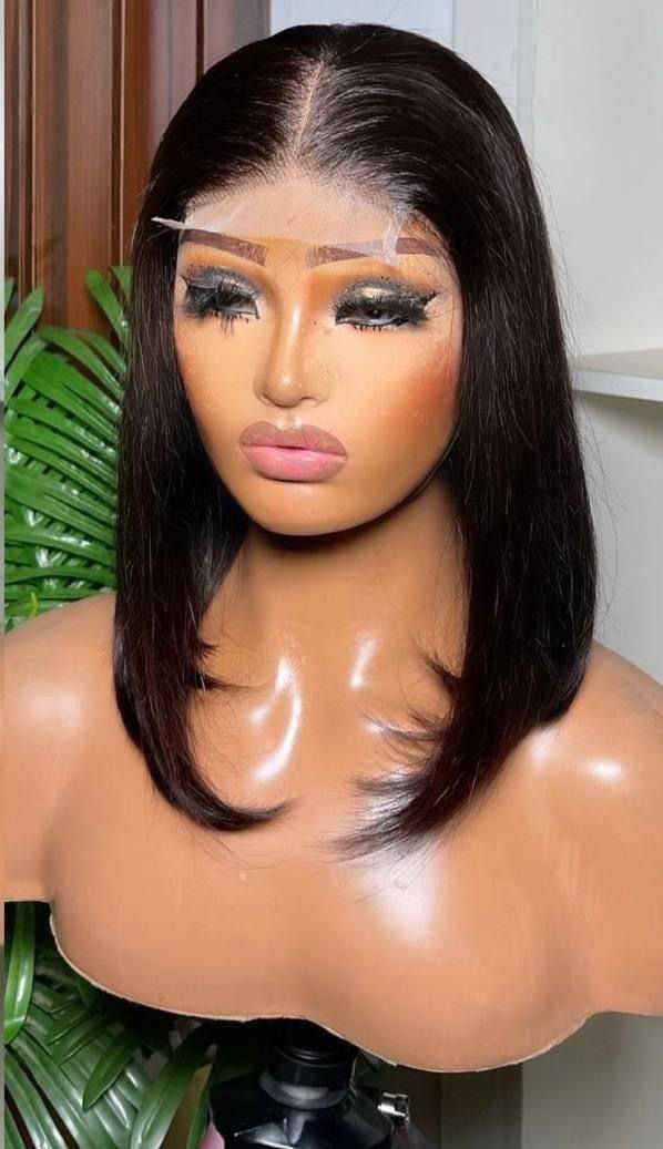 14 inches full frontal human hair