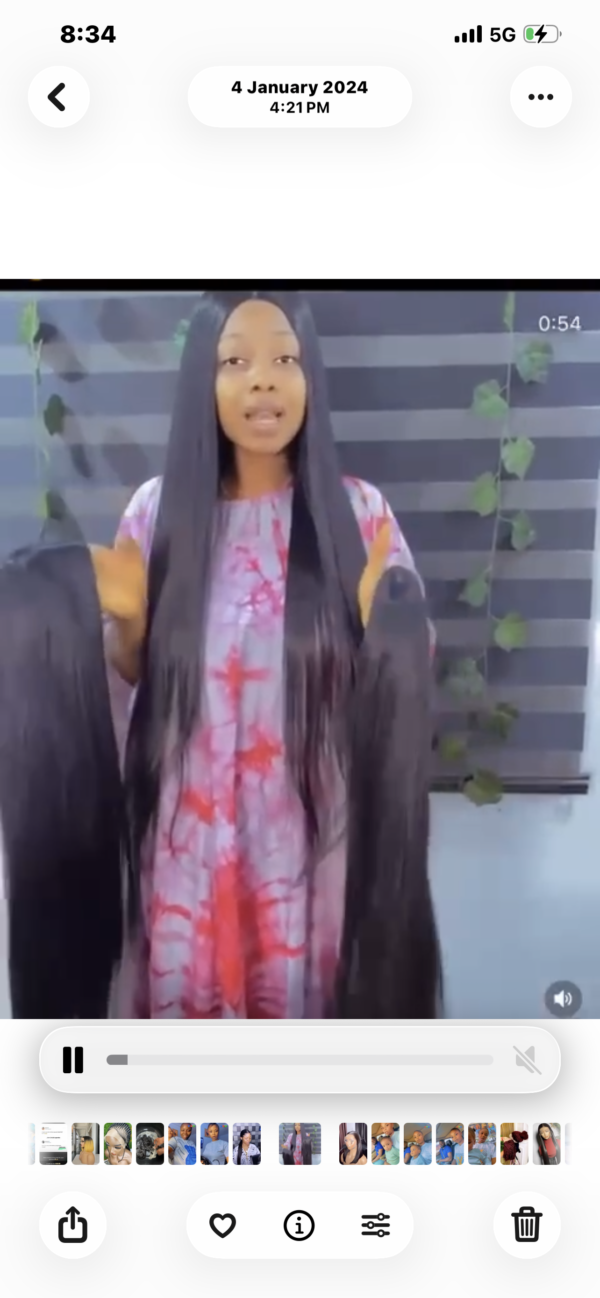 26 inches hair blend padded closure