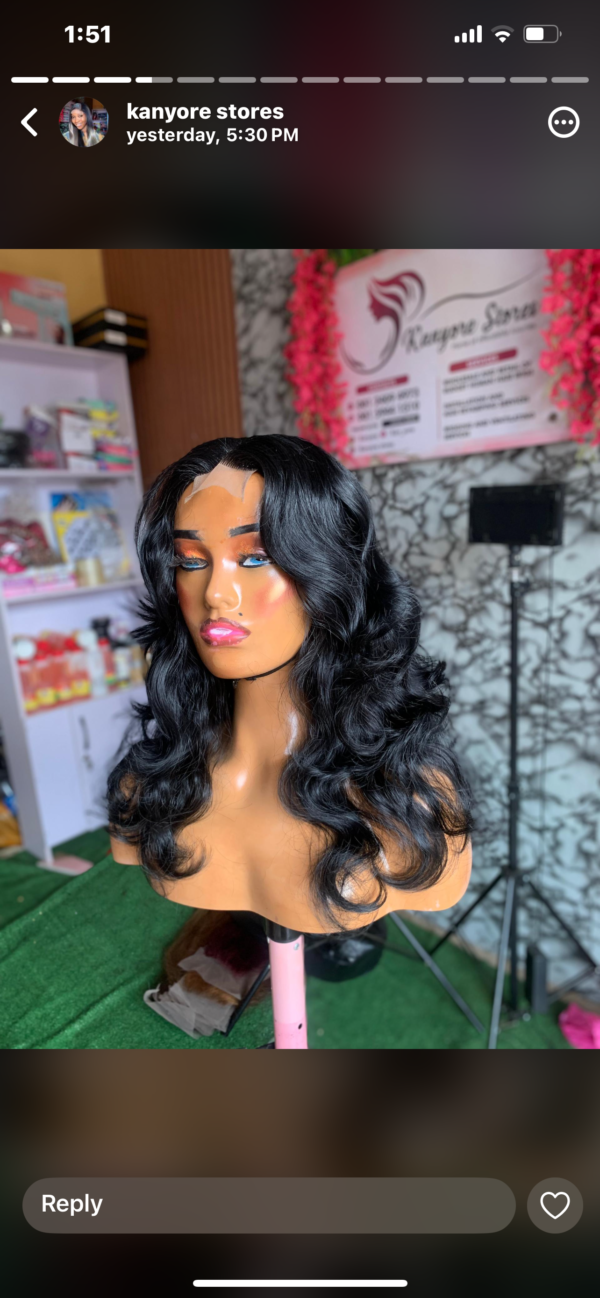 Hair blend t closure