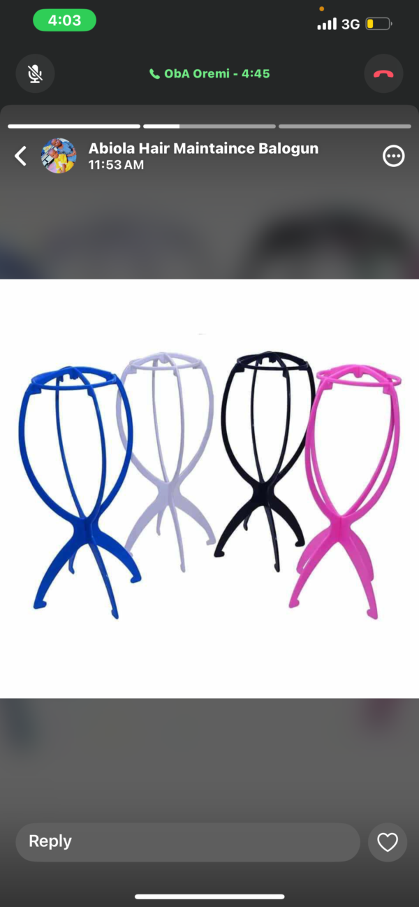 Wig stand