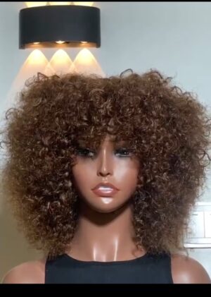Screenshot_20260430-224246~2 Human hair fringe 10 inches brown color Jerry curly