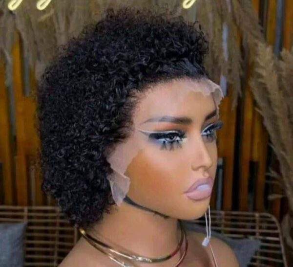 Mini frontal Jerry Curls human hair