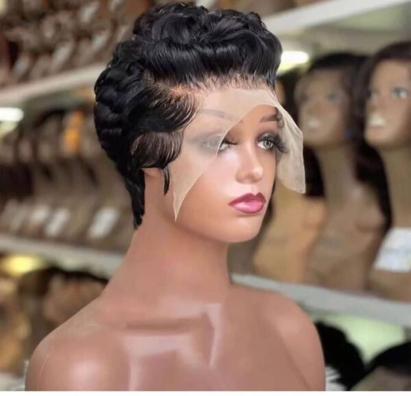 Pixel cut human hair full frontal tiwa