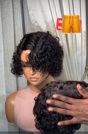 Long length side part Jerry human