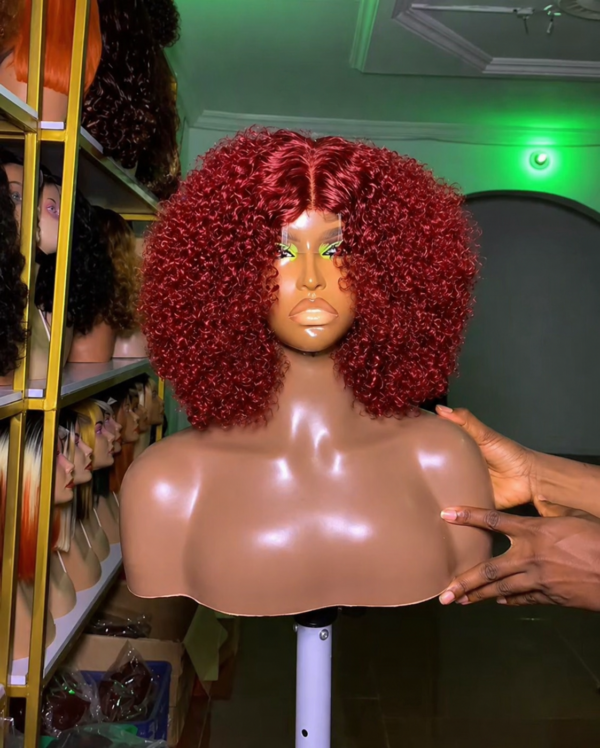 T closure pixel curl hair blend