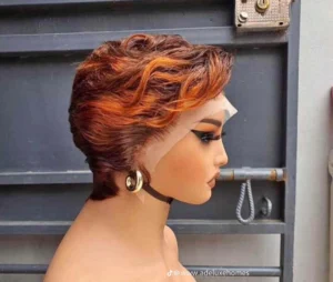 Tiwa full frontal ginger piano human hair