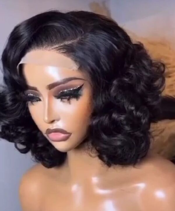 4 by 4 bounce human hair