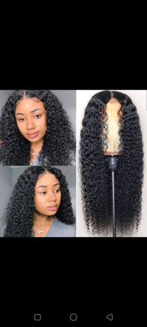 2dd1f07d-d474-404a-8d95-519c353c01a6 Full frontal human hair SDD Jerry curly 30 inches