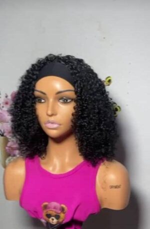 Hair blend band pixel curl