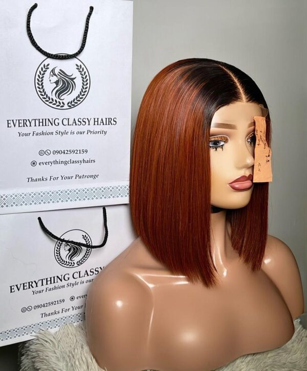 Vietnam bone straight dark root 12inches