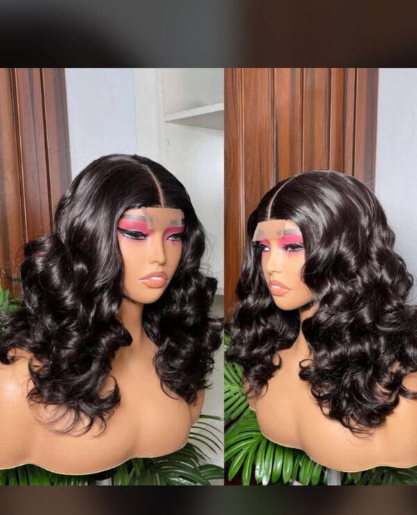 Hair blend bounce t closure natural
